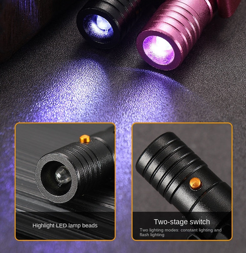LED Lighting Multifunctional Tactical Pen Pocket Knives EDC