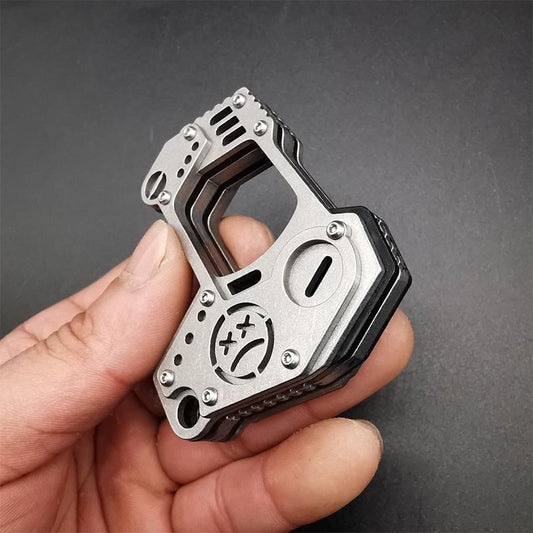 Máquinas Precision Steel Knuckle Duster Autodefesa EDC Ferramenta