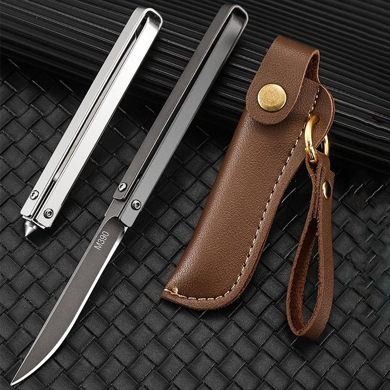 Outdoor Protective Mechanical Handle Folding Knife Mini Knives