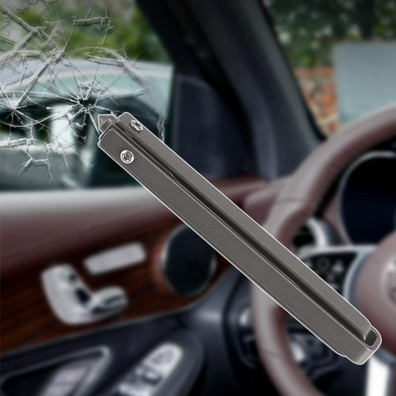 Outdoor Protective Mechanical Handle Folding Knife Mini Knives