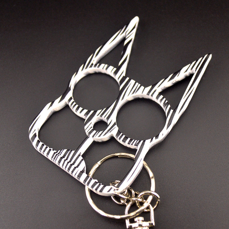 Doberman Pinscher Zinc Alloy Knuckle Duster - Solid