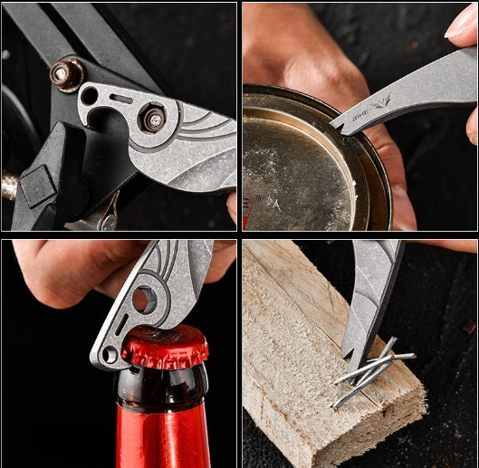 Titan Birdie Multi-Tool Bottle Opener Pry Bar Hex Wrench