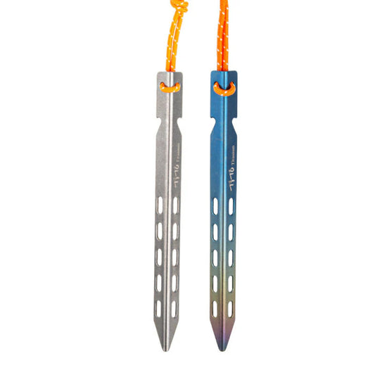Titanium V-Shaped Tent Nail High Strength Stake Snow Nail Stake