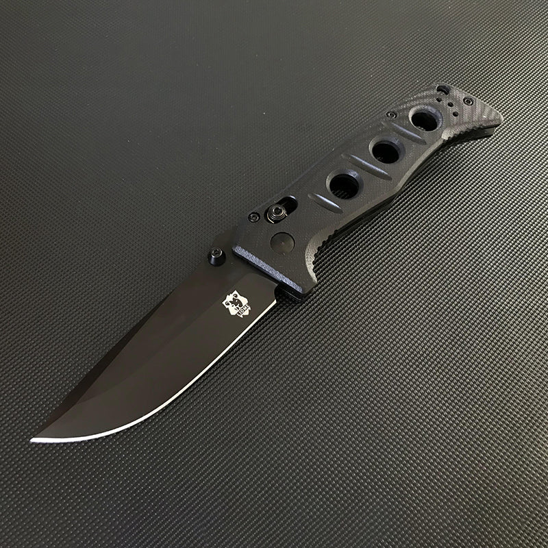 Coltello pieghevole con lama per lavaggio pietre Liome 273 AXIS G10