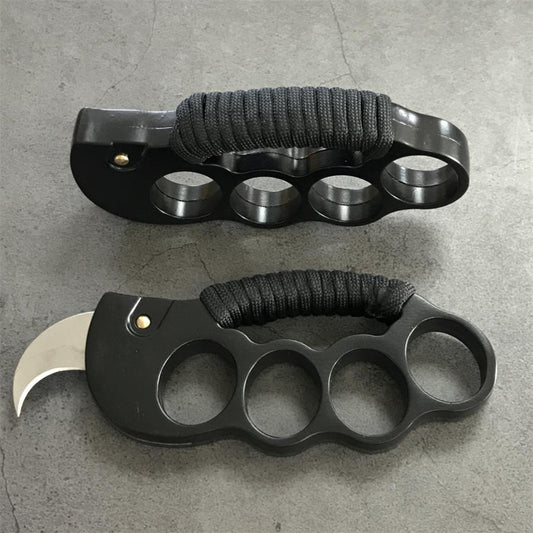 Multifunctional Knuckle Knife Self-Defense EDC