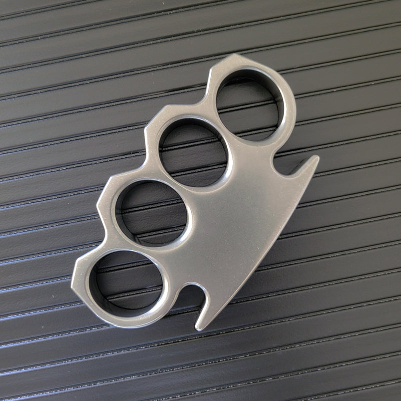 The KING Stone Wash Precision Steel Knuckle Dusters EDC