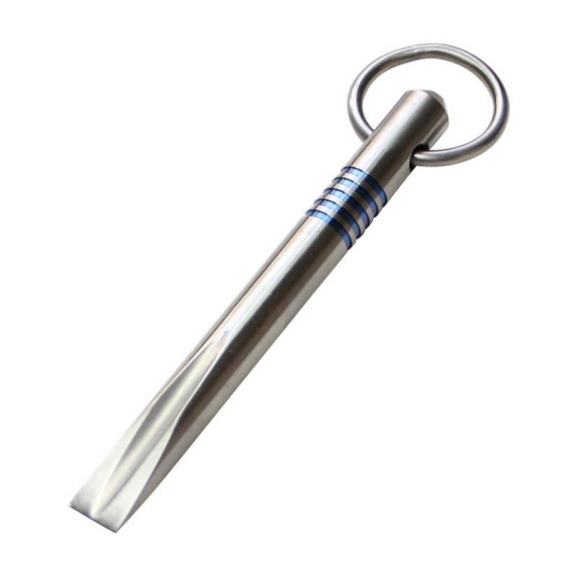 TC4 Titanium X-G Mini Wrecking Bar Pendant EDC