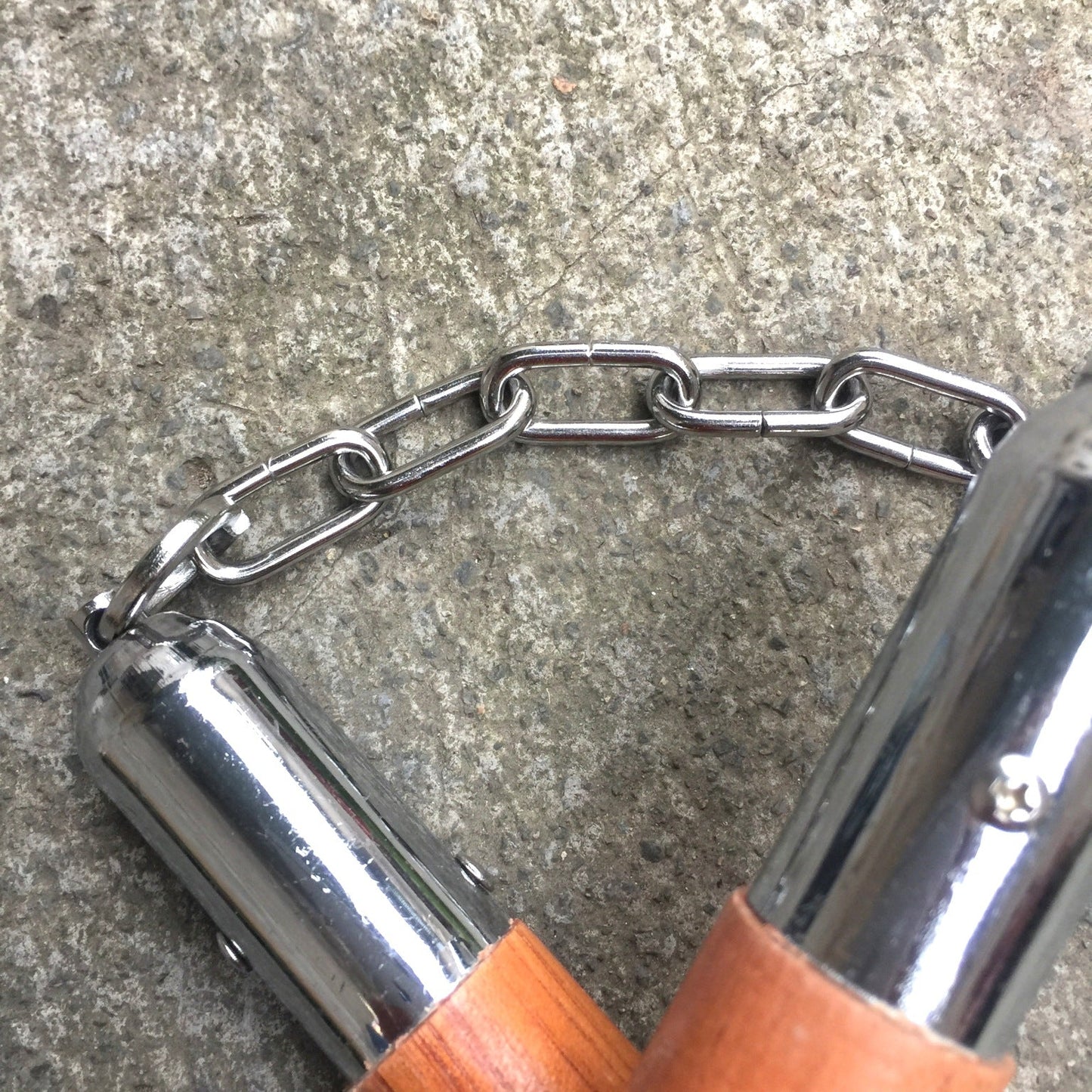 Nunchaku Manico in legno Arti marziali Pratica Difesa EDC Strumenti