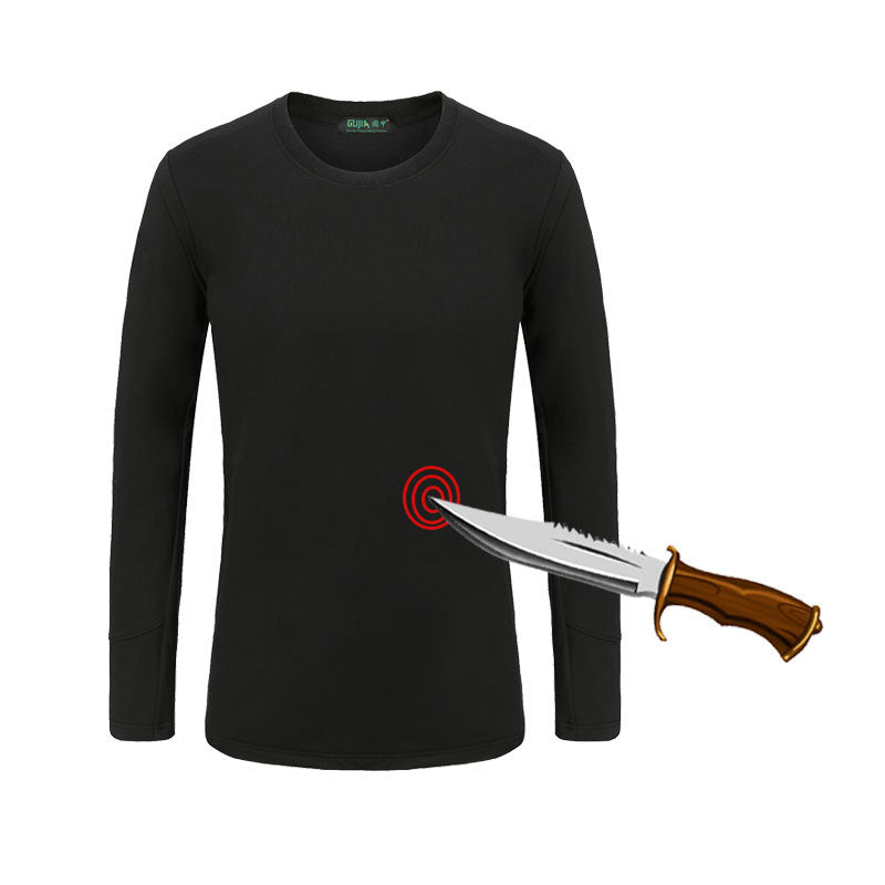 Lightweight Anti-Cut Tactical Long Sleeve T-shirt for Safety Protection