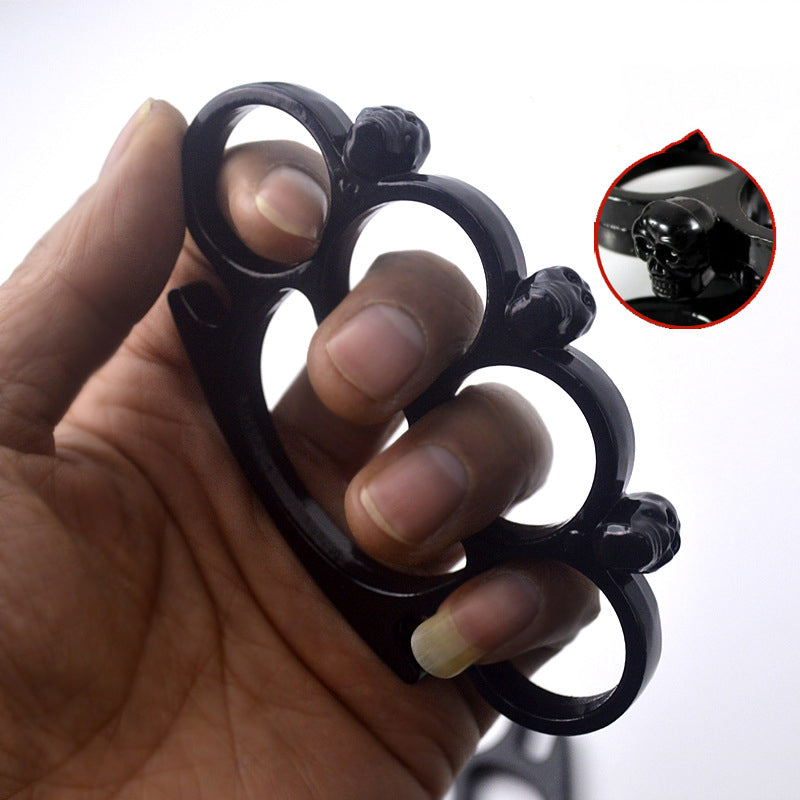 Exorcism-brass Knuckle Duster Skull Style Self Defense EDC Tool