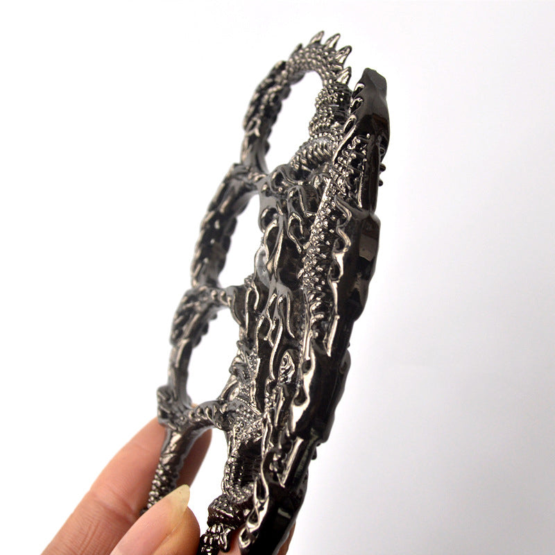 Kowloon-brass Knuckle Duster Arti Marziali Pratica Autodifesa