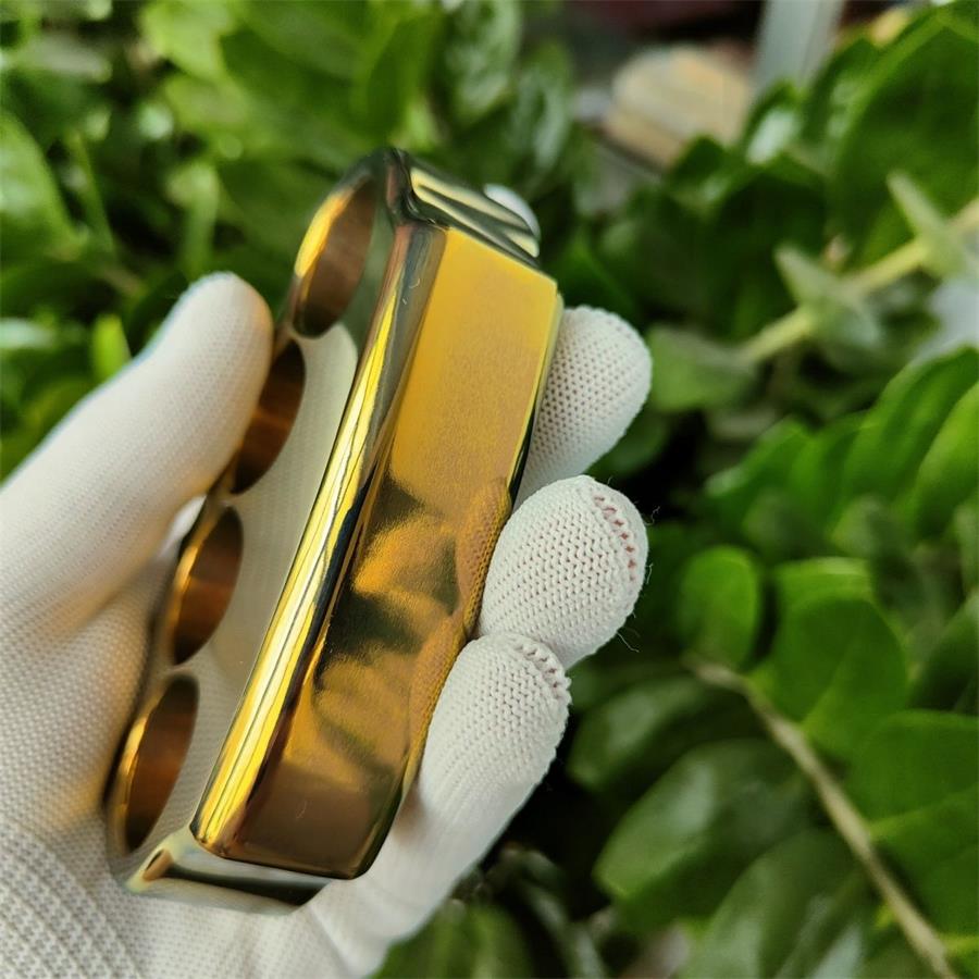 High Quality Titanium Thickened Classic Yellow Knuckle Duster
