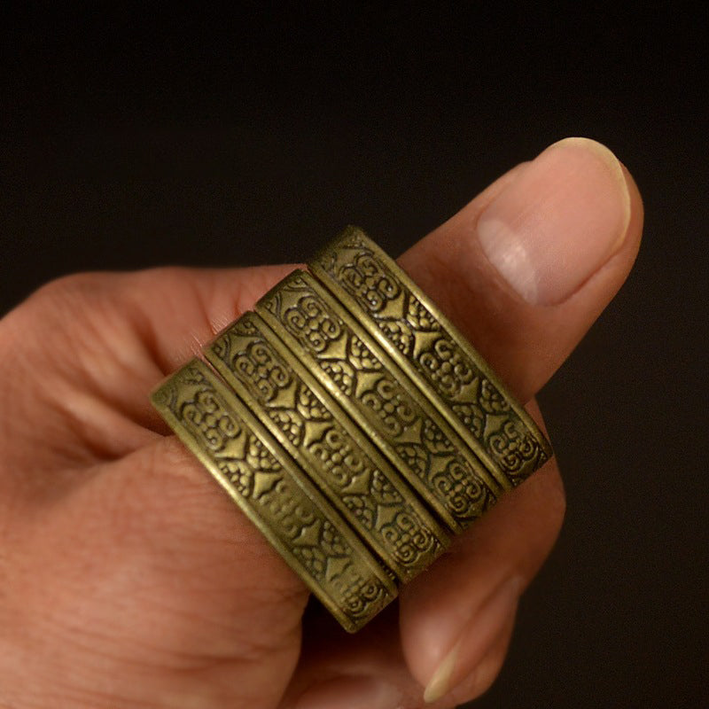 Lord Rings-Folding Mão Fivela Chave Dedo Punho Fivela