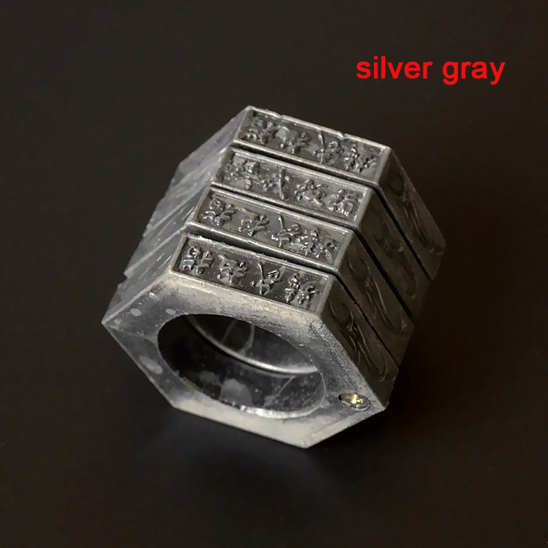 Lord Rings-Folding Mão Fivela Chave Dedo Punho Fivela