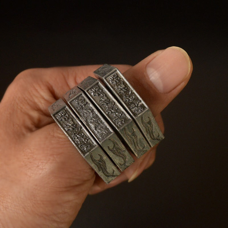 Lord Rings-Folding Mão Fivela Chave Dedo Punho Fivela