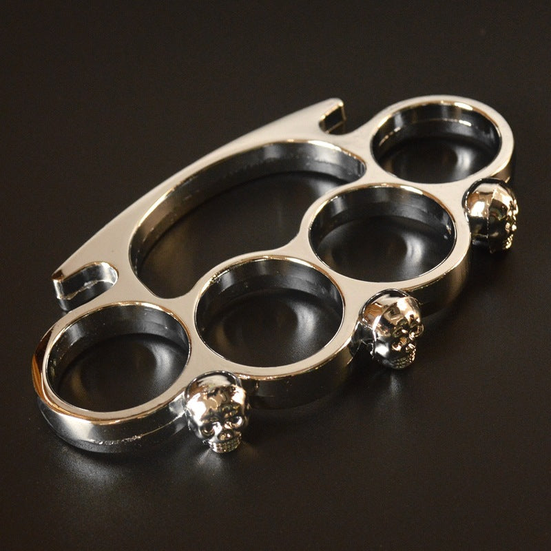 Exorcism-brass Knuckle Duster Skull Style Self Defense EDC Tool