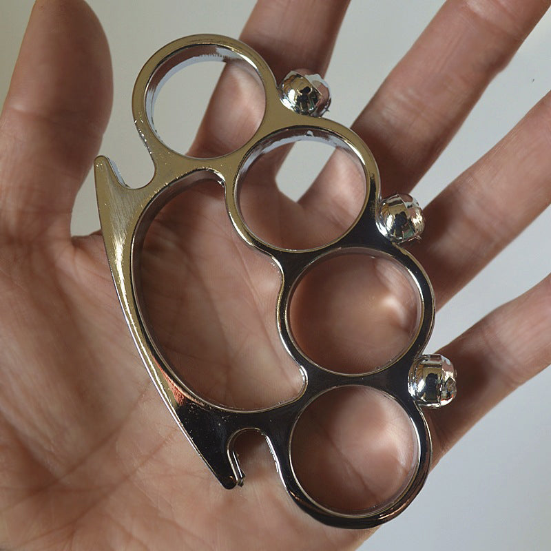 Exorcism-brass Knuckle Duster Skull Style Self Defense EDC Tool