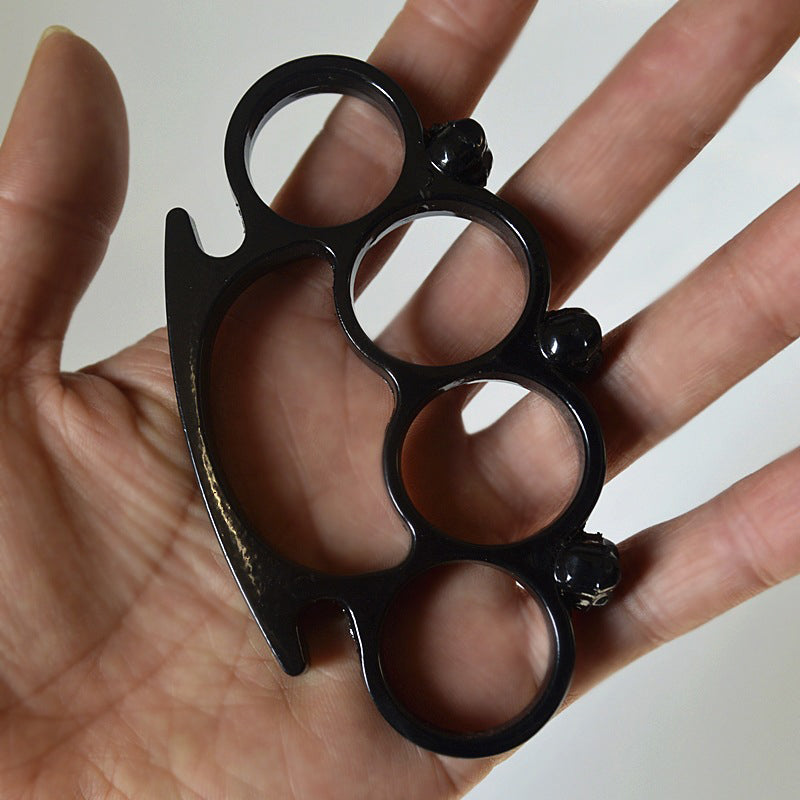 Exorcism-brass Knuckle Duster Skull Style Self Defense EDC Tool