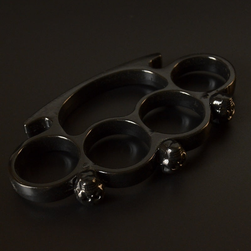 Exorcism-brass Knuckle Duster Skull Style Self Defense EDC Tool