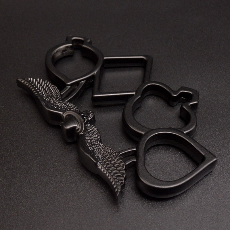 Creative Modeling Black Heart K Knuckle Duster
