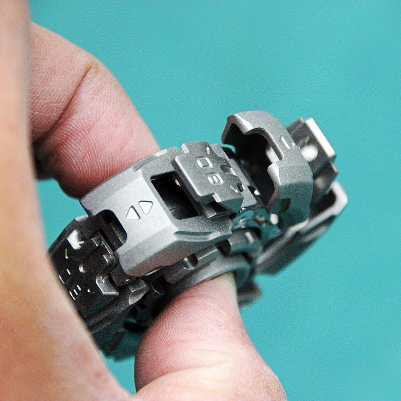 Decompress Toys armatura meccanica in acciaio inossidabile giroscopio per le dita