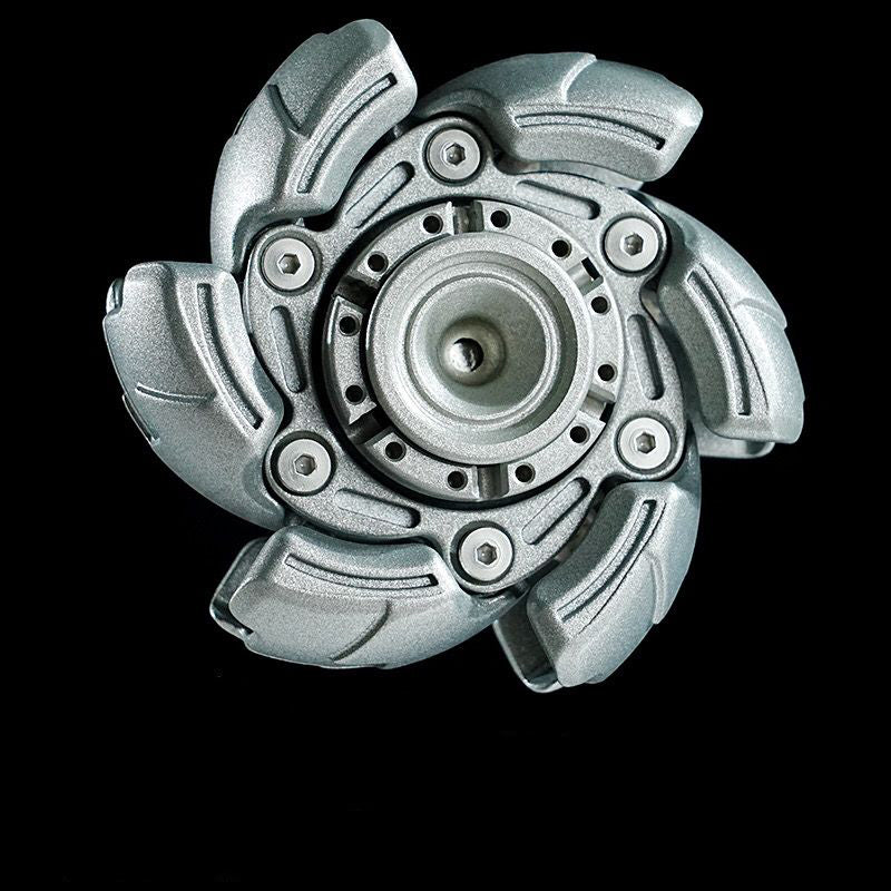 Decompress Toys armatura meccanica in acciaio inossidabile giroscopio per le dita