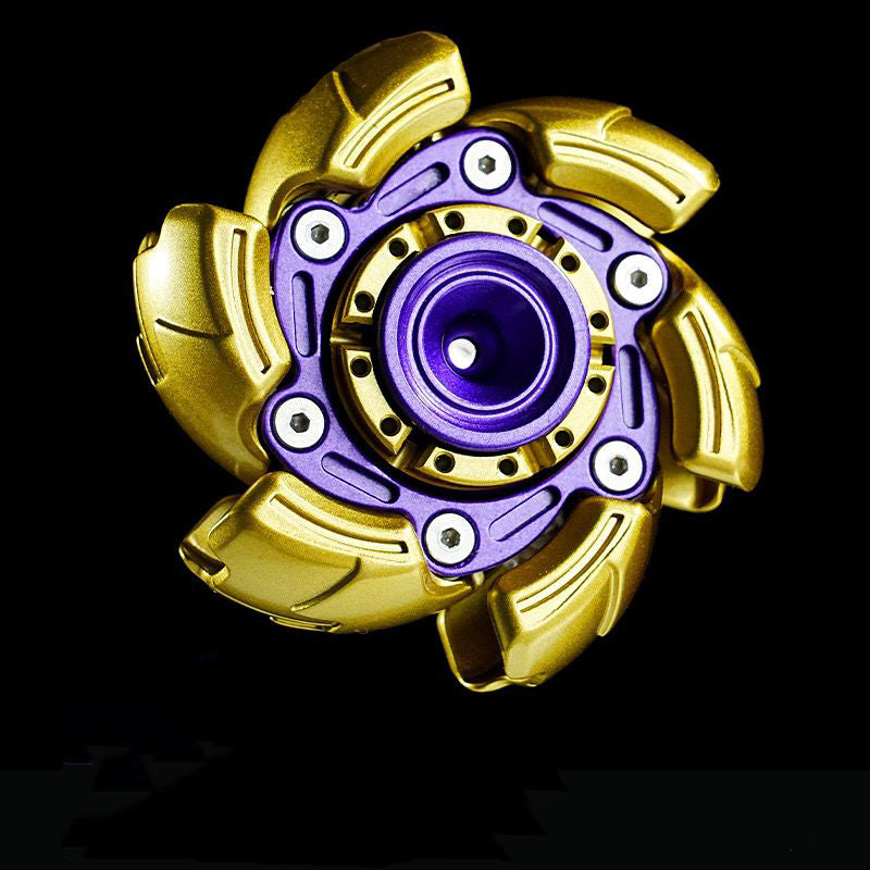 Decompress Toys armatura meccanica in acciaio inossidabile giroscopio per le dita