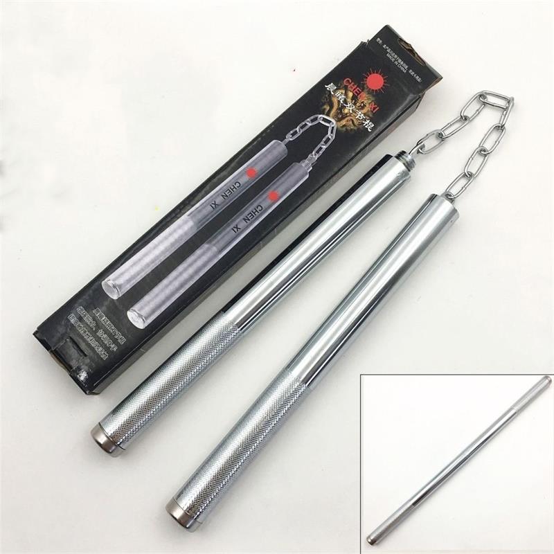 2-in-1 Multifunctional Steel Nunchaku Martial Arts Practice