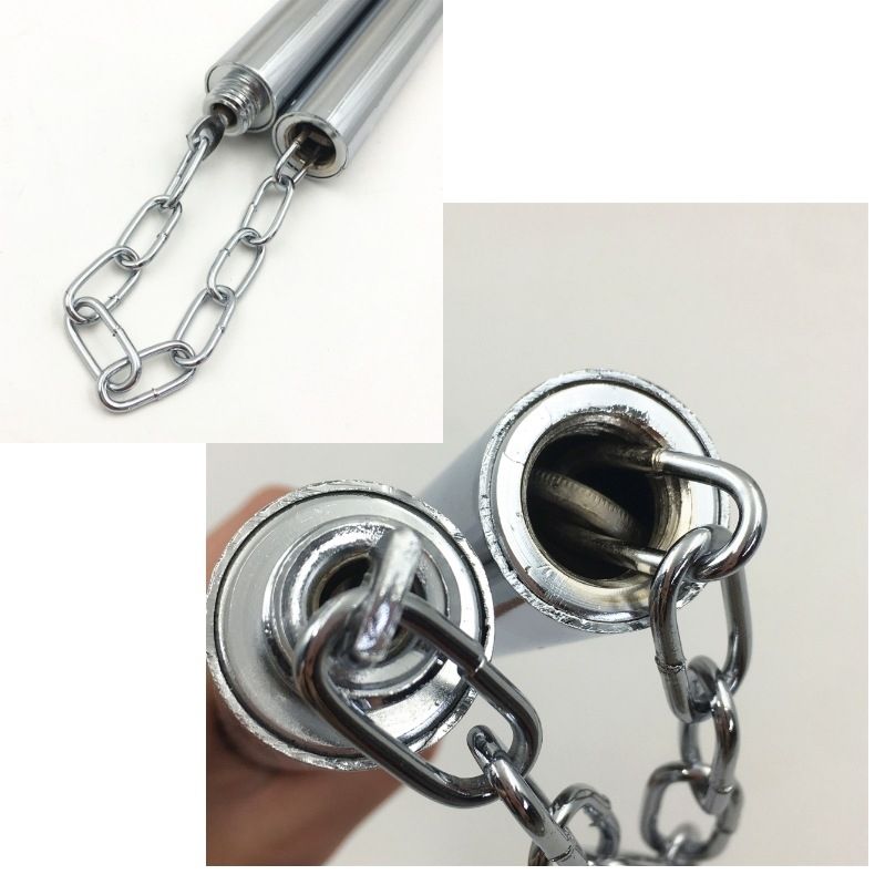 2-in-1 Multifunctional Steel Nunchaku Martial Arts Practice