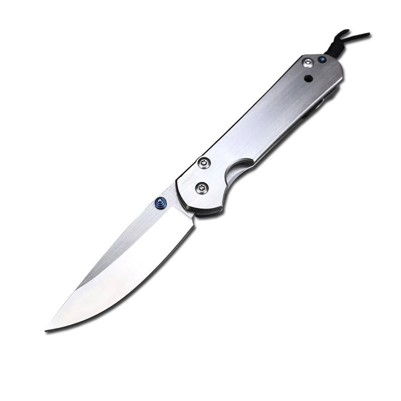 All Steel Handle 5 Cr15 Blade Outdoor Folding Knife EDC
