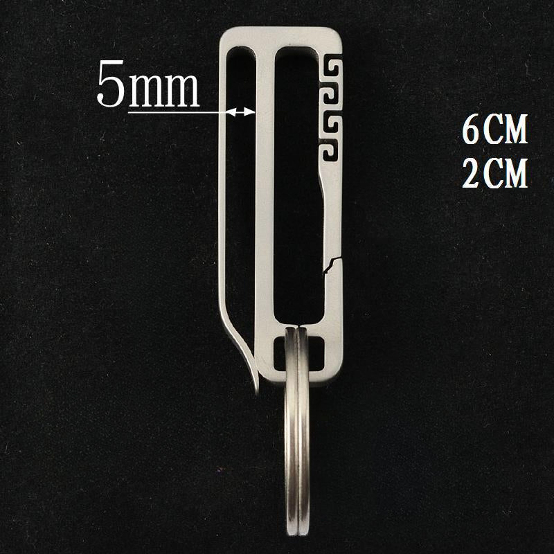 Titan Style Men's Auto Key Securer Belt Clip
