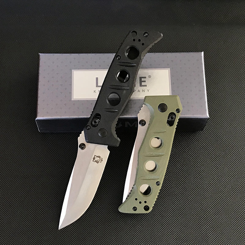 Coltello pieghevole con lama per lavaggio pietre Liome 273 AXIS G10