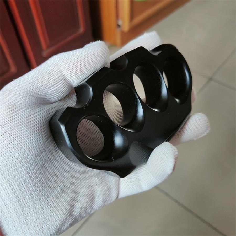 Black Thickened Classic Bakelite Knuckle Duster EDC