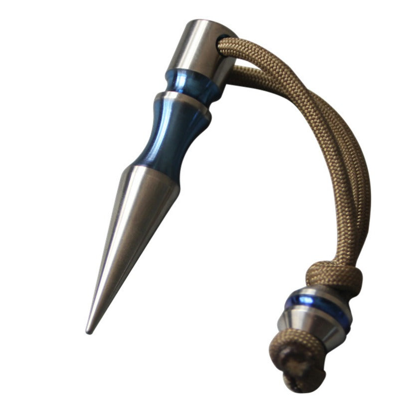 TC4 Titanium Tactical Cone Pendant Hanging Ornament Self-Defense EDC