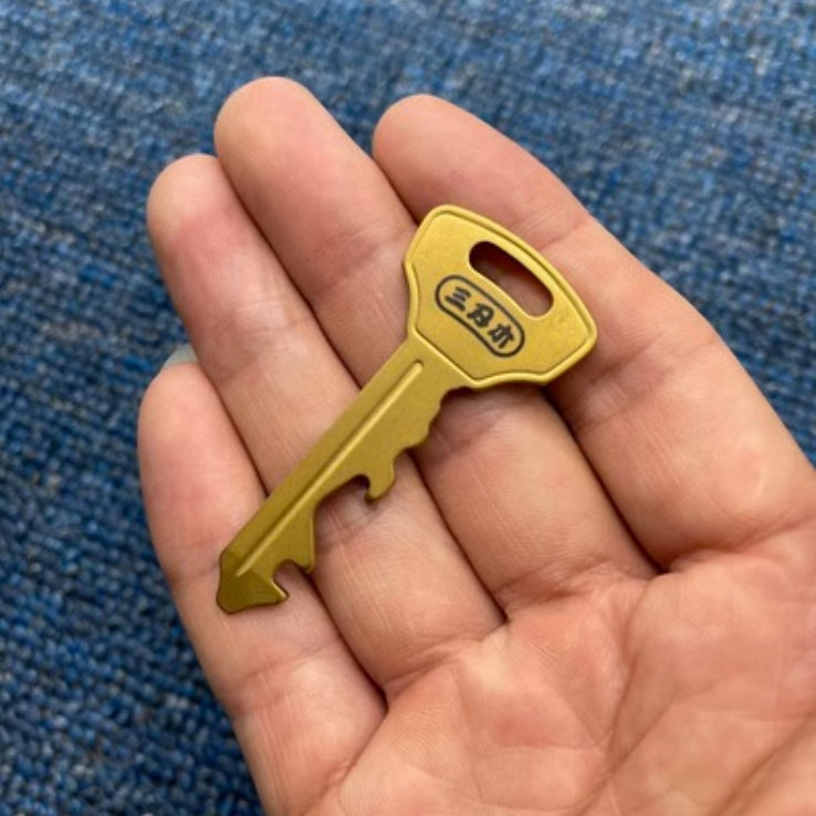 Mini Keychain Pendant Screwdriver Wrench Bottle Opener