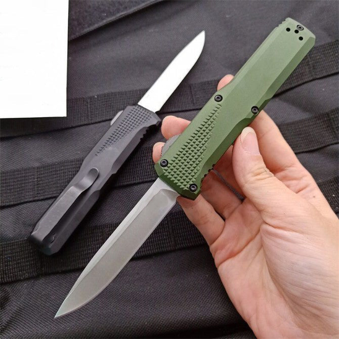 High Hardness BM 4600 Aluminum Handle Tactical Knives EDC