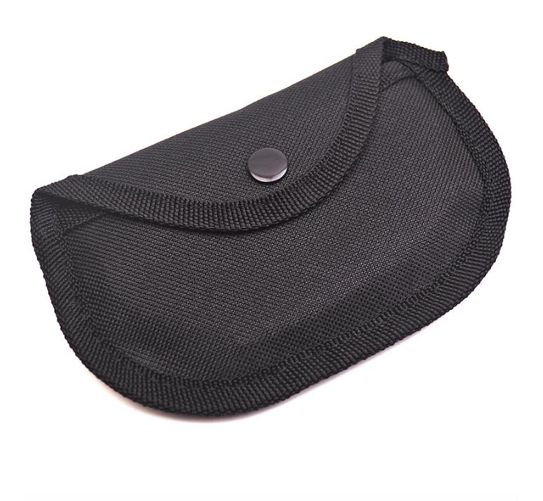 Tirapugni in ottone con custodia in nylon, custodia protettiva per tirapugni