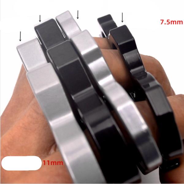 Classic-Iron Knuckle Duster Safety Defense Window Breaker Strumento EDC