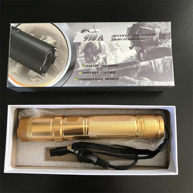 910A Small High-voltage Electric Baton Camping Defense Stun Gun
