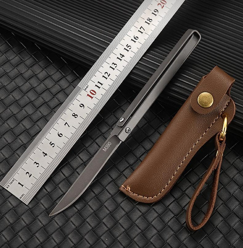 Outdoor Protective Mechanical Handle Folding Knife Mini Knives