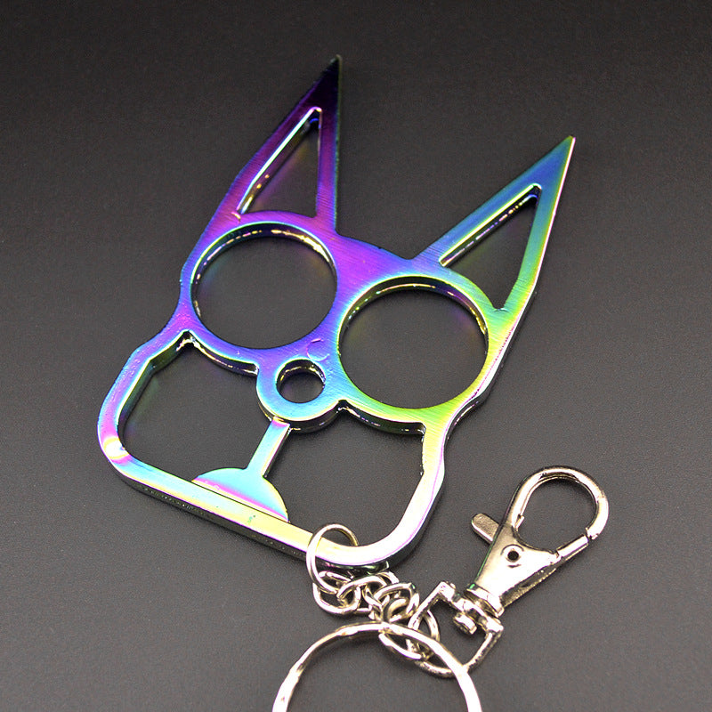 Doberman Pinscher Two-Finger Zinc Alloy Knuckle EDC