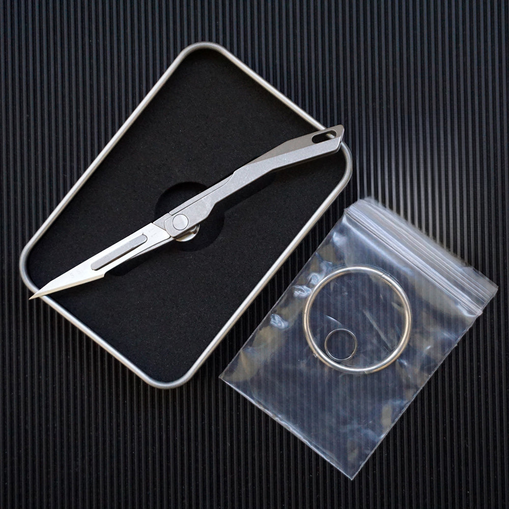 High Quality Titanium Multi-Edge Military Utility Knife EDC