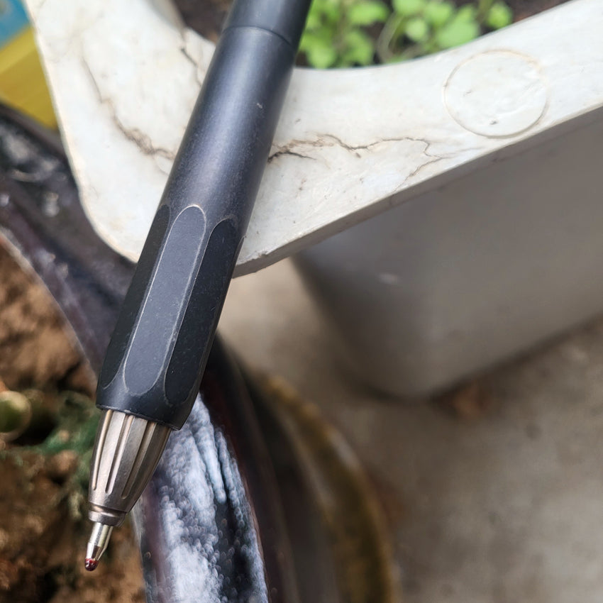 Pure Titanium Siphon Pen Thunderstrike Eight-Sided Walking Pen