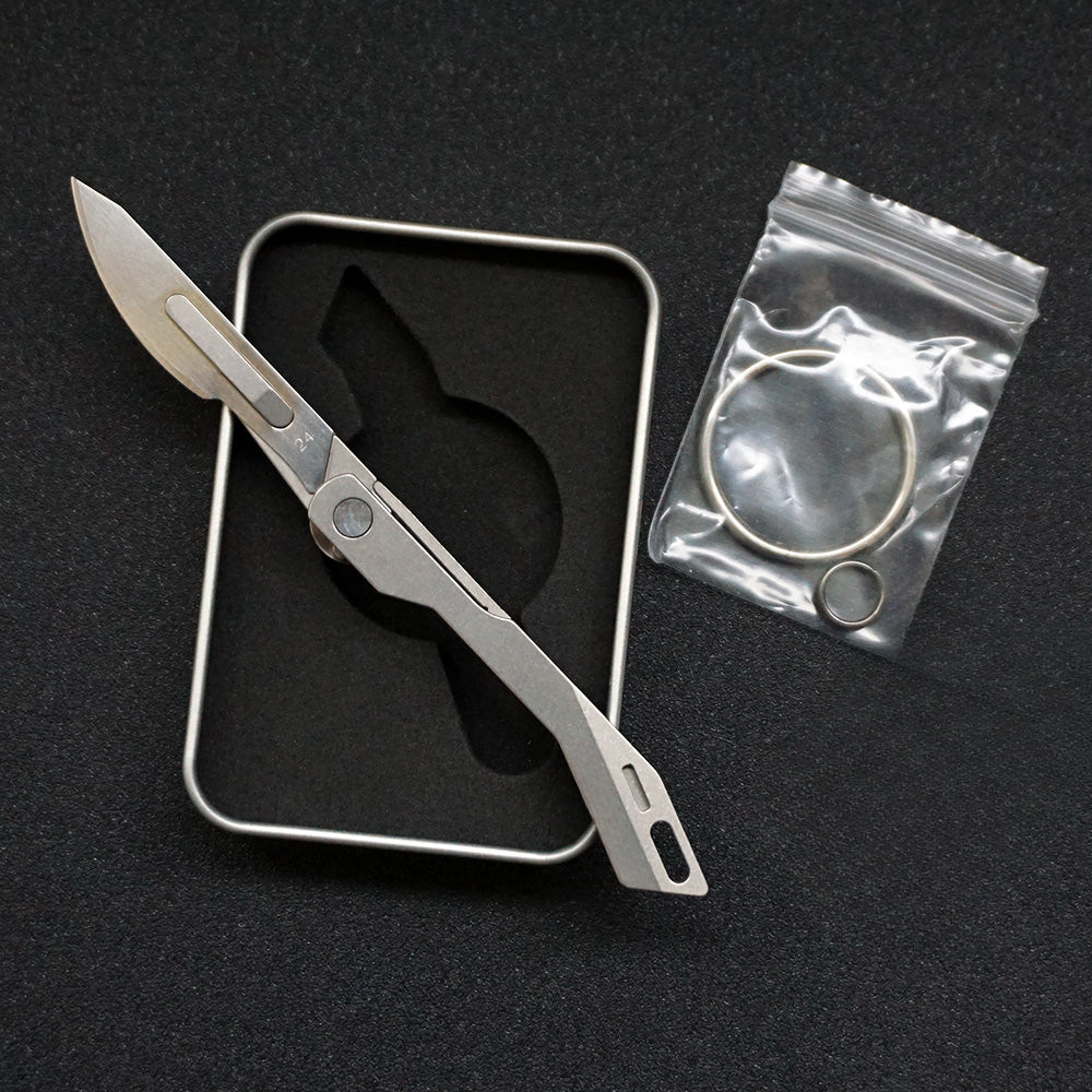 High Quality Titanium Multi-Edge Military Utility Knife EDC