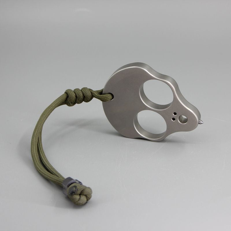 Alien- TC4 Titanium Knuckle Duster Combat Window Breaking EDC