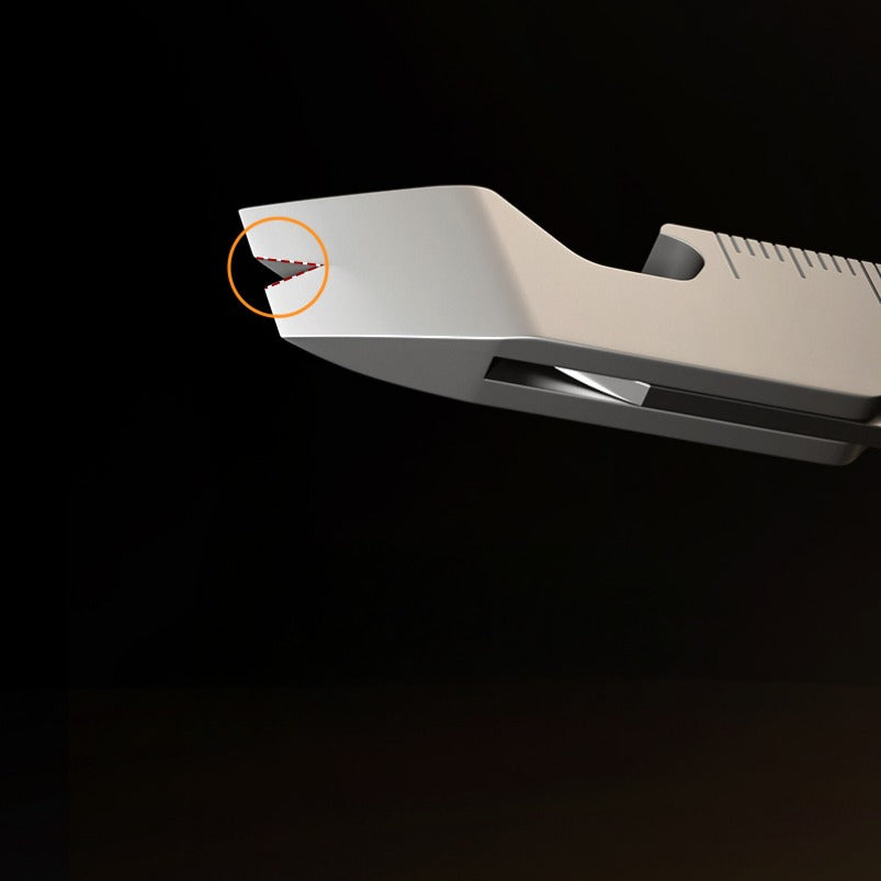 Titanium Folding Mini Knife Wrecking Bar Bottle Opener EDC