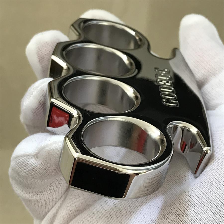GODEDC High Quality Solid Classic Mirror Steel Knuckle Duster EDC