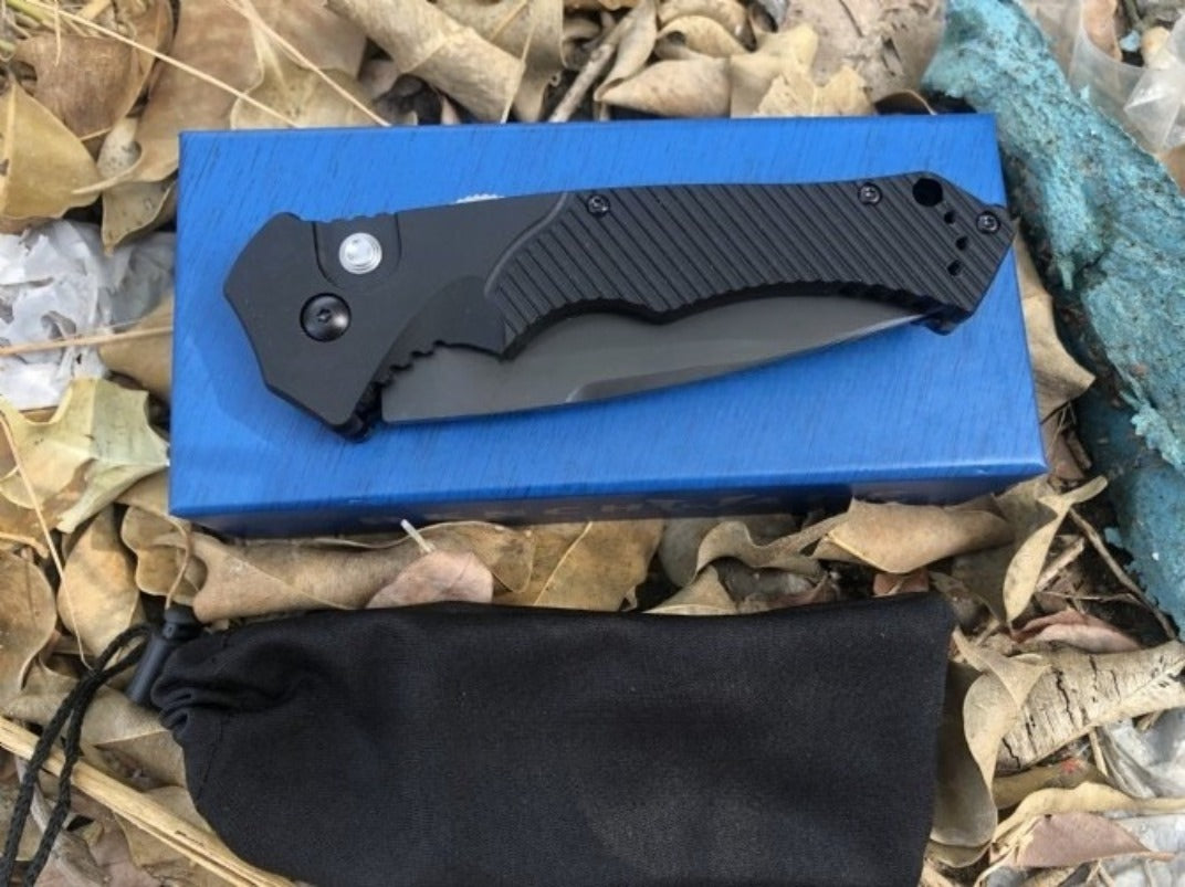 BM9600BK S30V Black Titanium-plated Folding Knife EDC