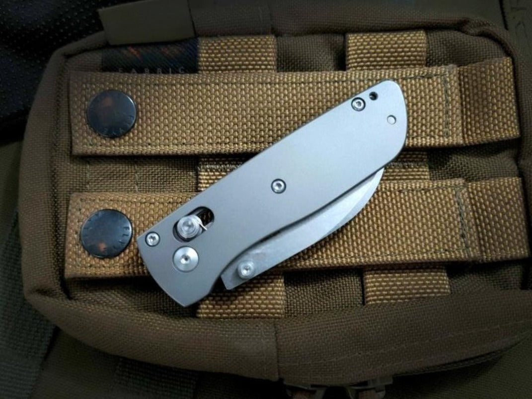 BM535 Mini Titanium Handle Folding Knife EDC