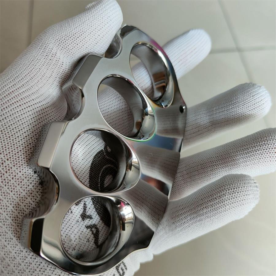 Titanium Alloy Mirror Classic Knuckle Dust Collector Grapple EDC